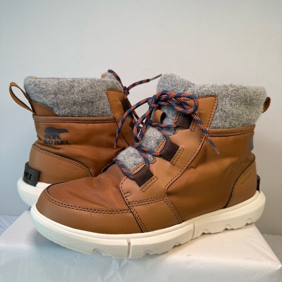 Sorel Explorer II Carnival Felt Waterproof Boot Size 8 - Picture 8 of 12